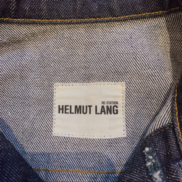 Helmet lang striped denim jacket - Picture 5 of 12